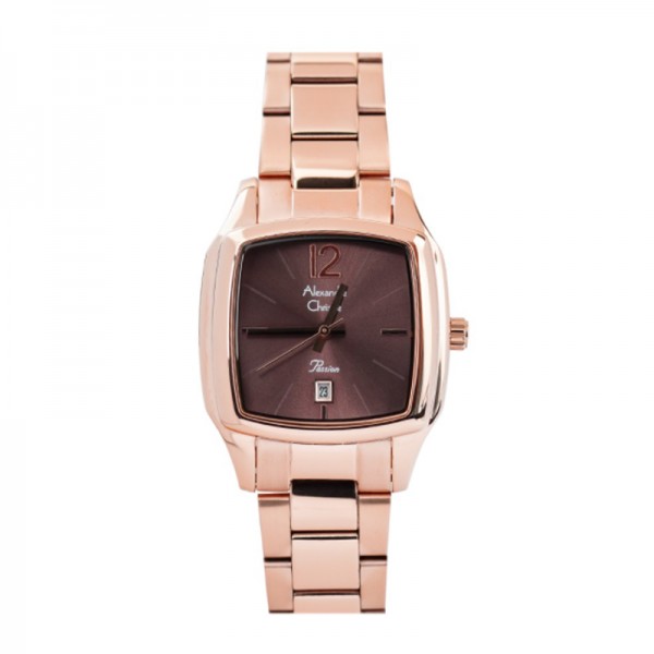 Alexandre Christie AC 2454 Full Rosegold Brown LDBRGBO